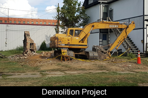 House demolition